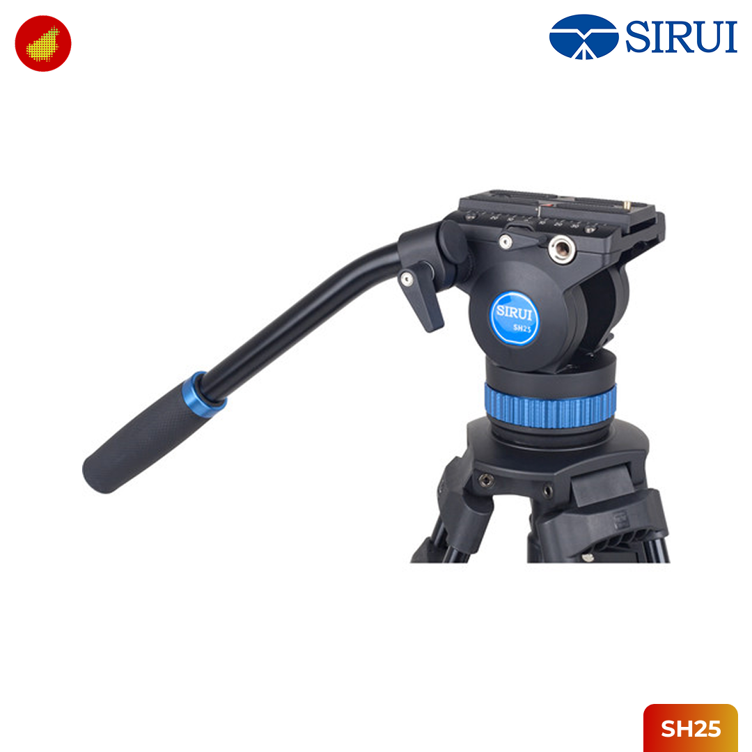 Sirui SH25 with Fluid Head
