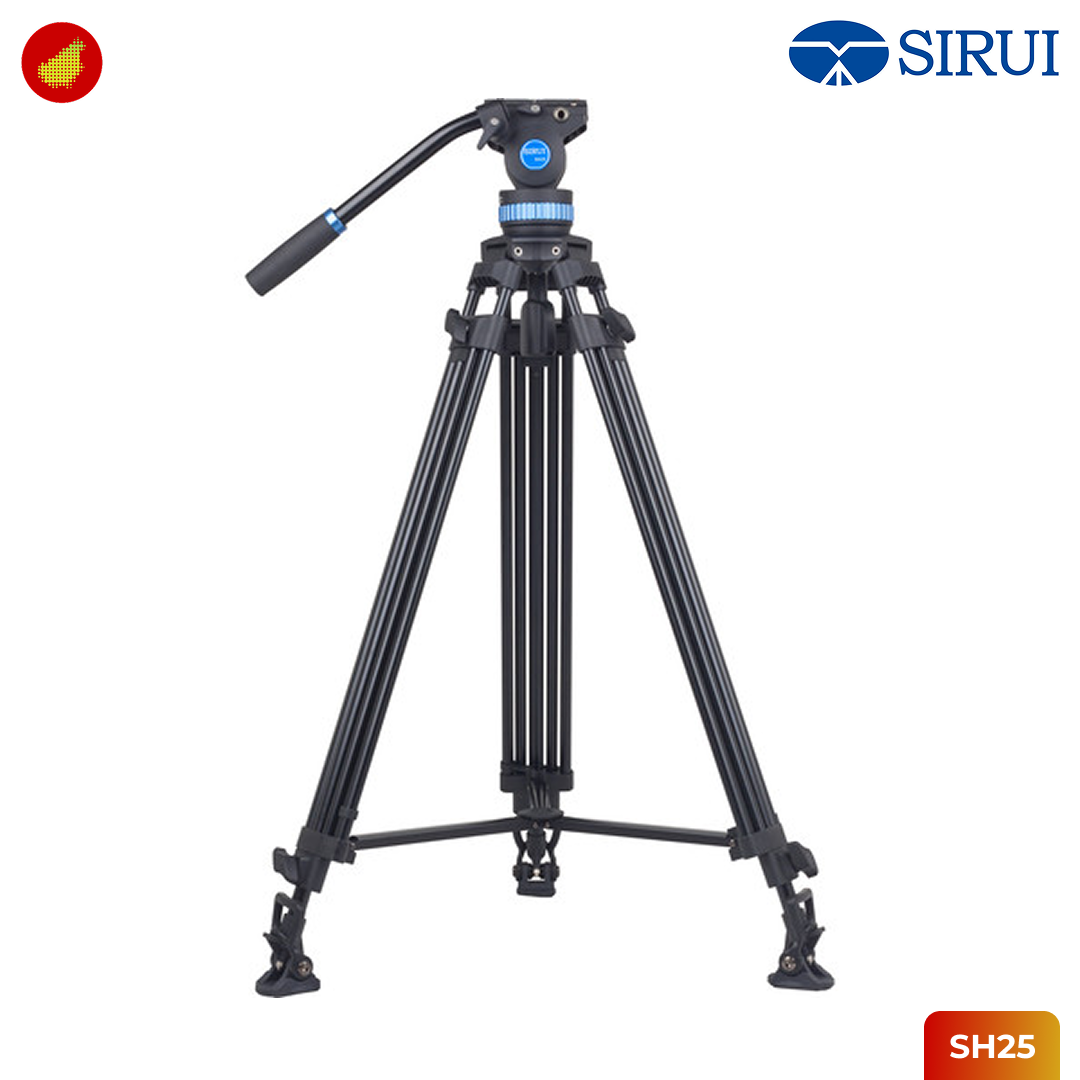 Sirui SH25 with Fluid Head