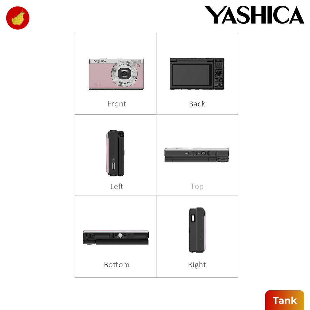 YASHICA Tank Compact Digital Camera