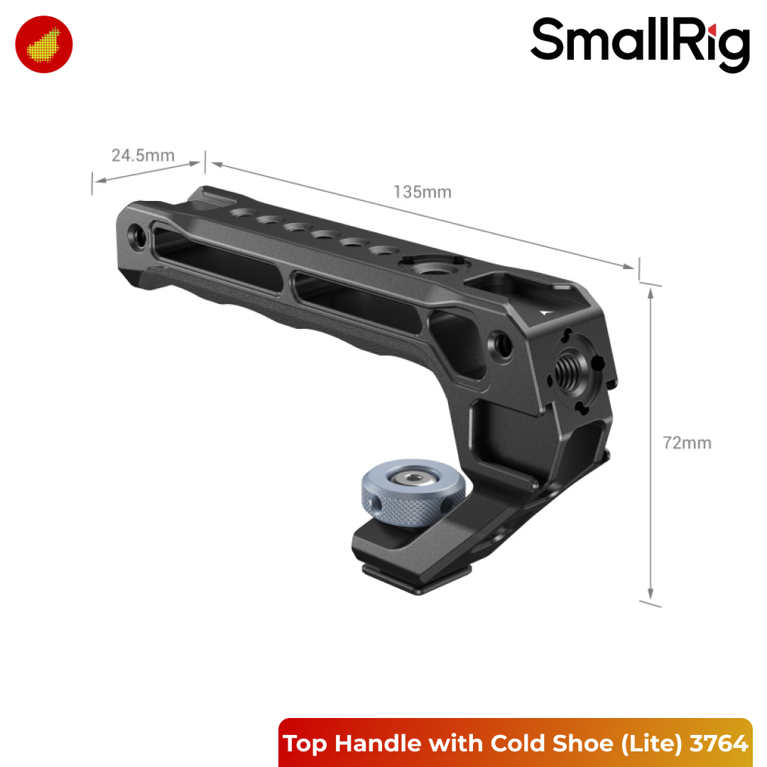 SmallRig Top Handle with Cold Shoe (Lite) - 3764
