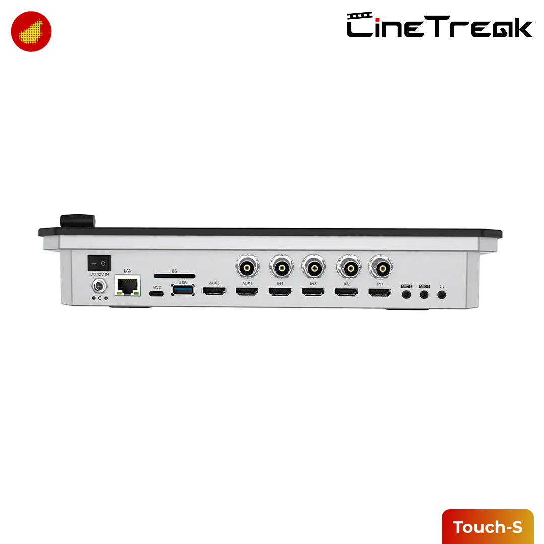 CineTreak Touch-S 4-Ch HDMI / SDI UHD 4K Video Switcher with 10