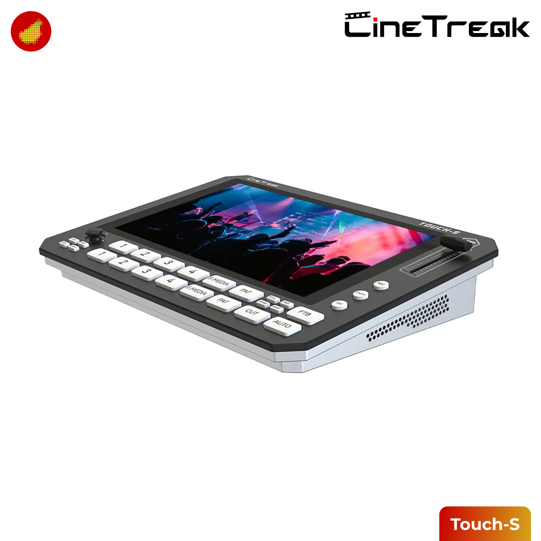 CineTreak Touch-S 4-Ch HDMI / SDI UHD 4K Video Switcher with 10