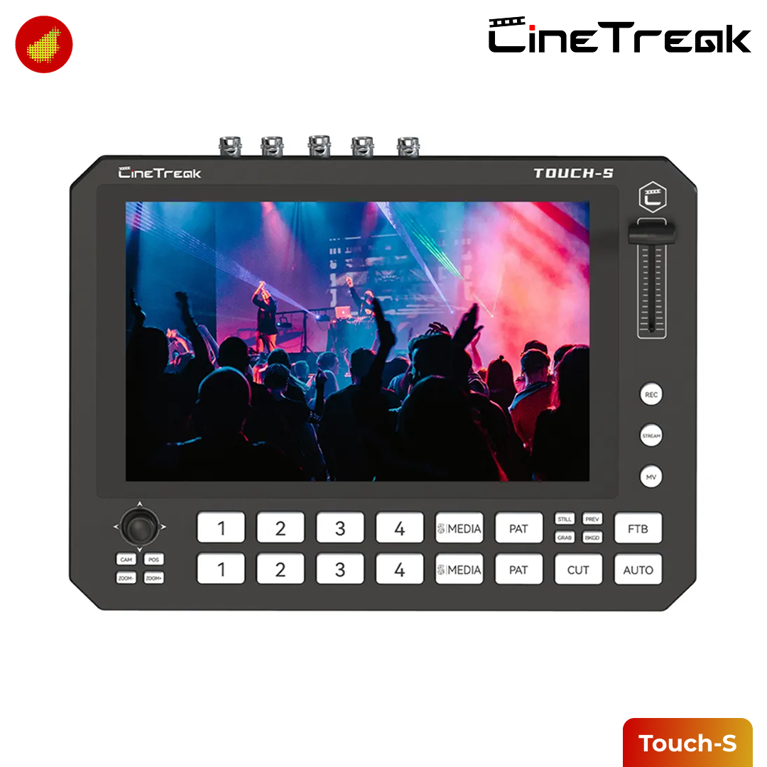 CineTreak Touch-S 4-Ch HDMI / SDI UHD 4K Video Switcher with 10