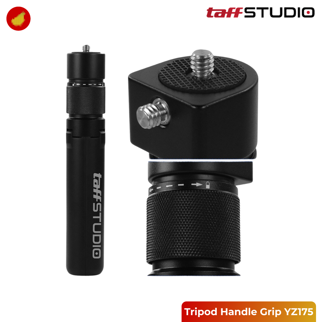 TaffSTUDIO Tripod Handle Grip Mini Bullet Time for Insta360 / GoPro / DJI - YZ175