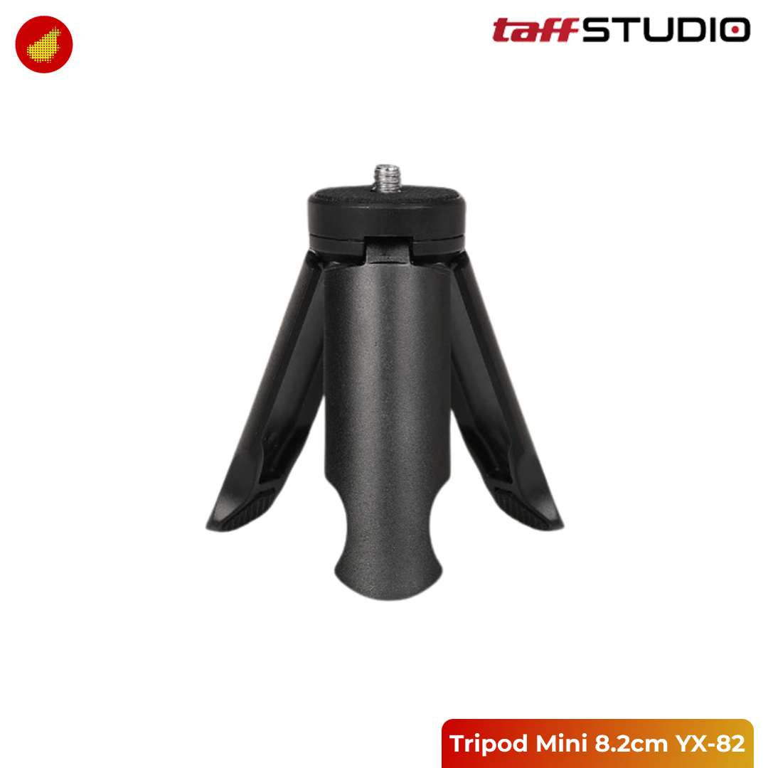 TaffSTUDIO Tripod Mini Camera Portable Universal Monopod 1/4 8.2cm - YX-82