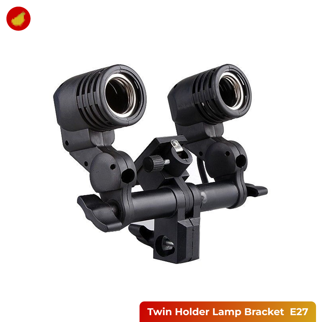 SUPON Twin Holder Lamp Light Bracket Socket E27 - SP2