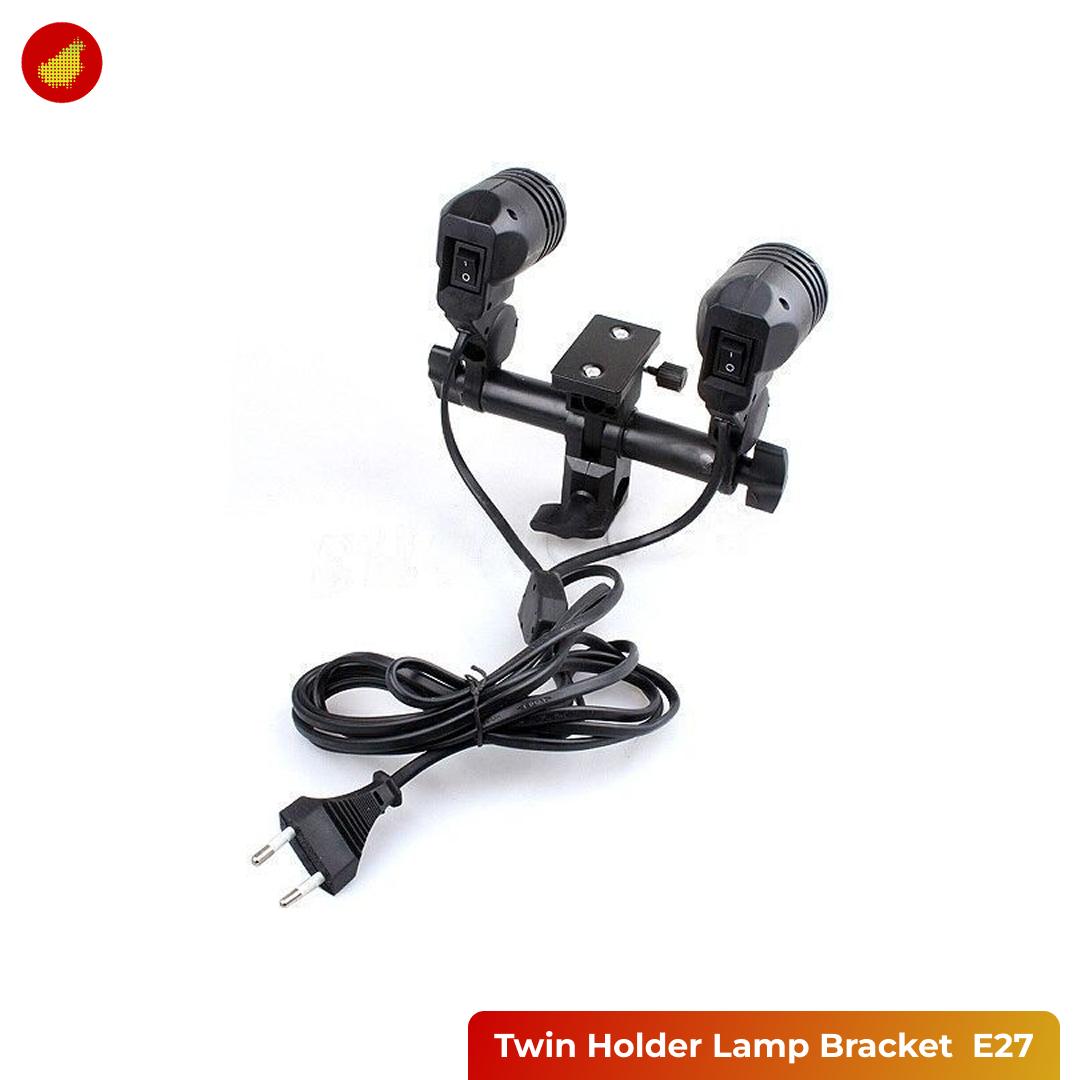 SUPON Twin Holder Lamp Light Bracket Socket E27 - SP2