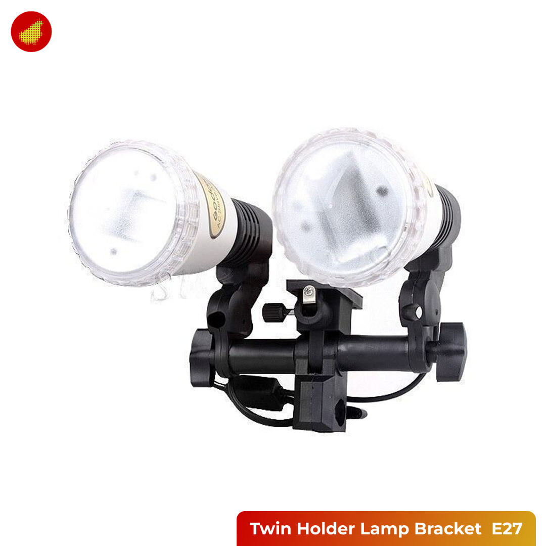 SUPON Twin Holder Lamp Light Bracket Socket E27 - SP2