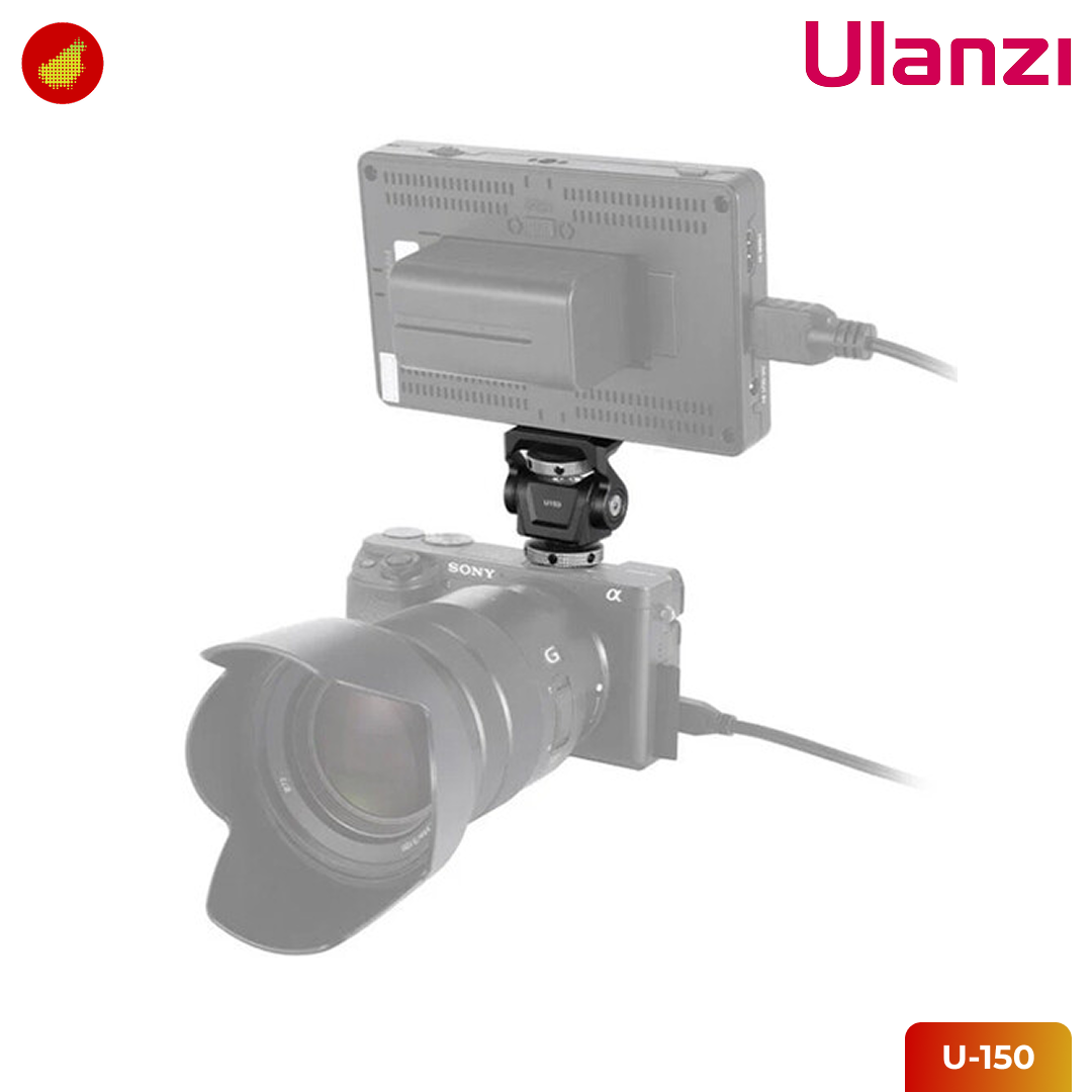 Ulanzi U-150 Swivel and Tilt Ball Head Monitor Mount