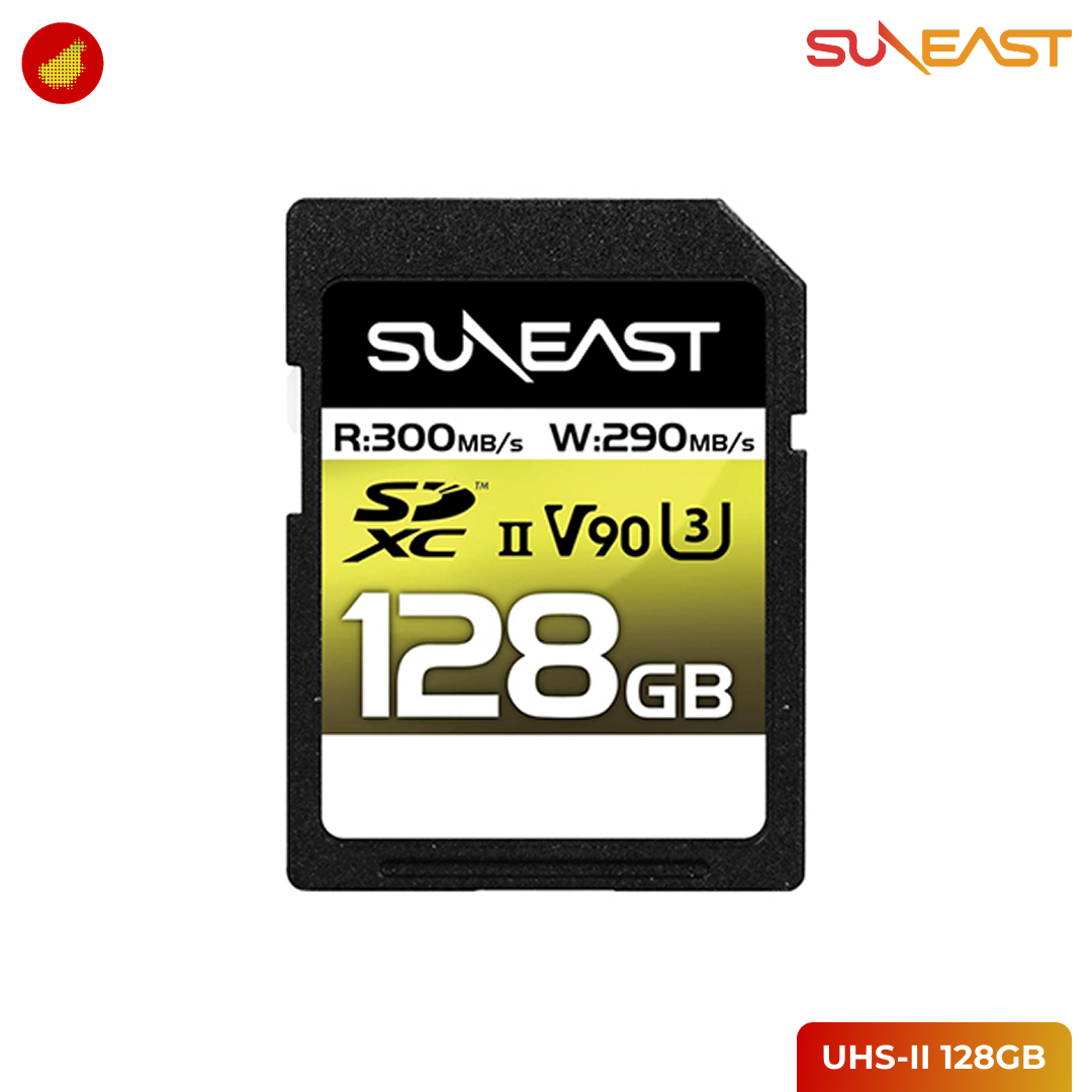 SunEast Ultimate PRO V90 Series SDXC UHS-II - 64 GB | 128 GB