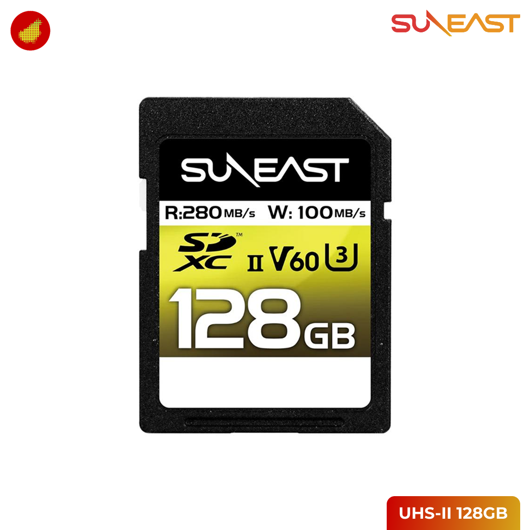SunEast Ultimate PRO V60 Series SDXC UHS-II - 128 GB