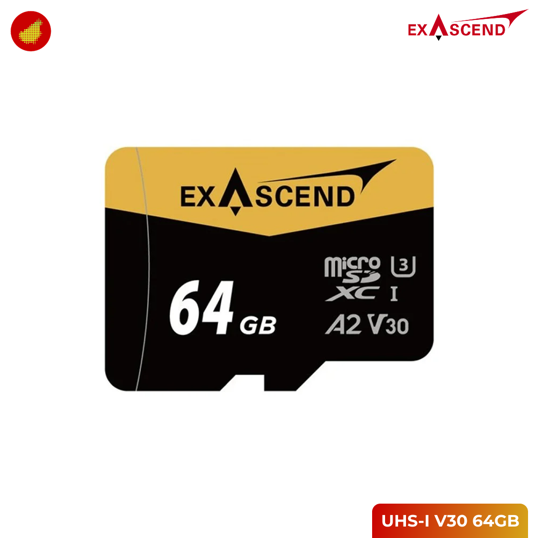 Exascend Catalyst microSDXC UHS-I V30 175 MB/s - 64GB