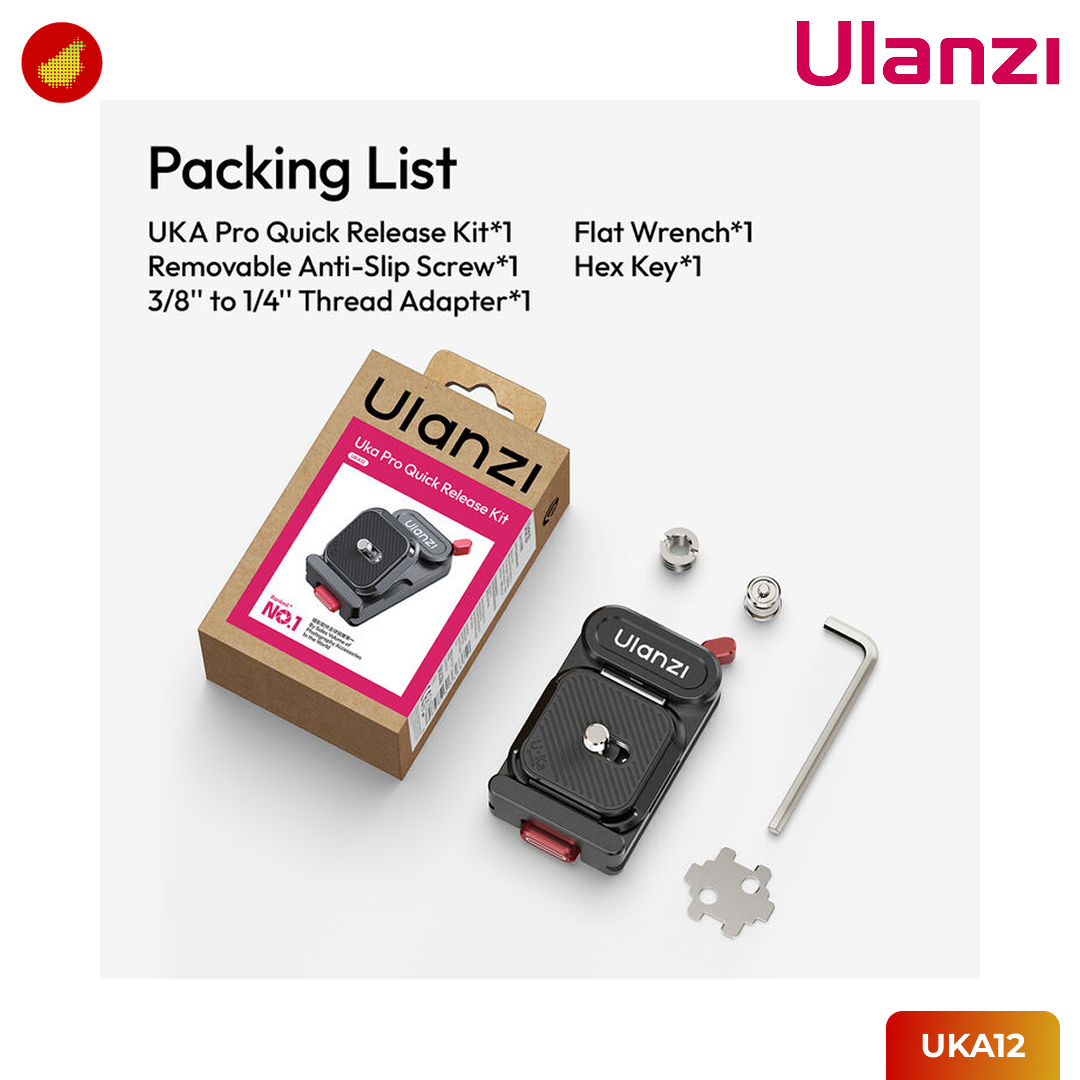 Ulanzi UKA12 UKA Pro Quick Release Kit - C106