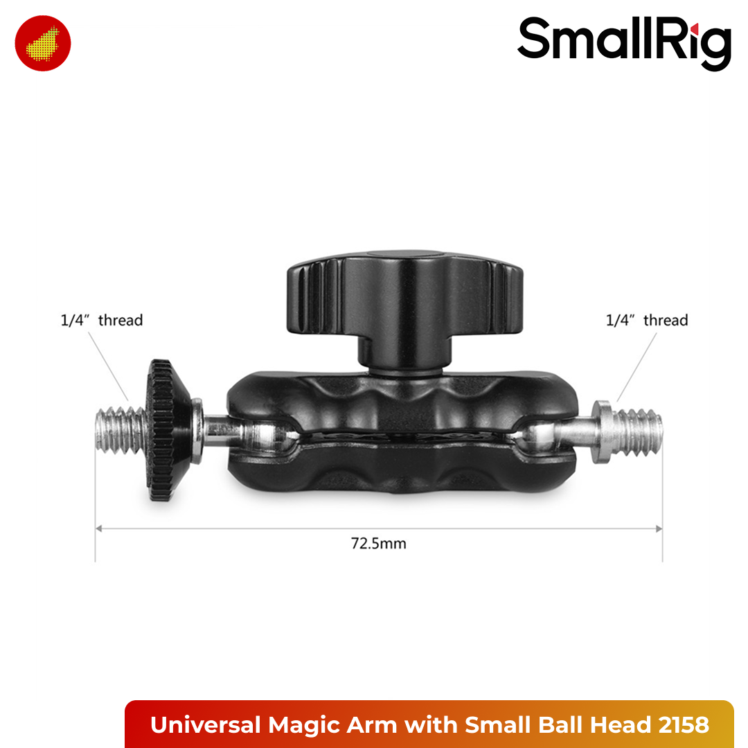 SmallRig Universal Magic Arm with Small Ball Head (2pcs Pack)