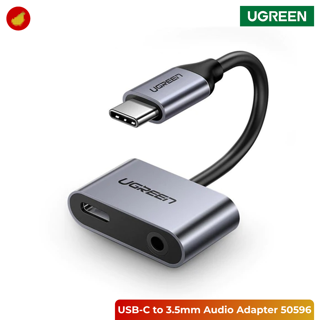 UGREEN USB-C to 3.5mm Audio Adapter 50596