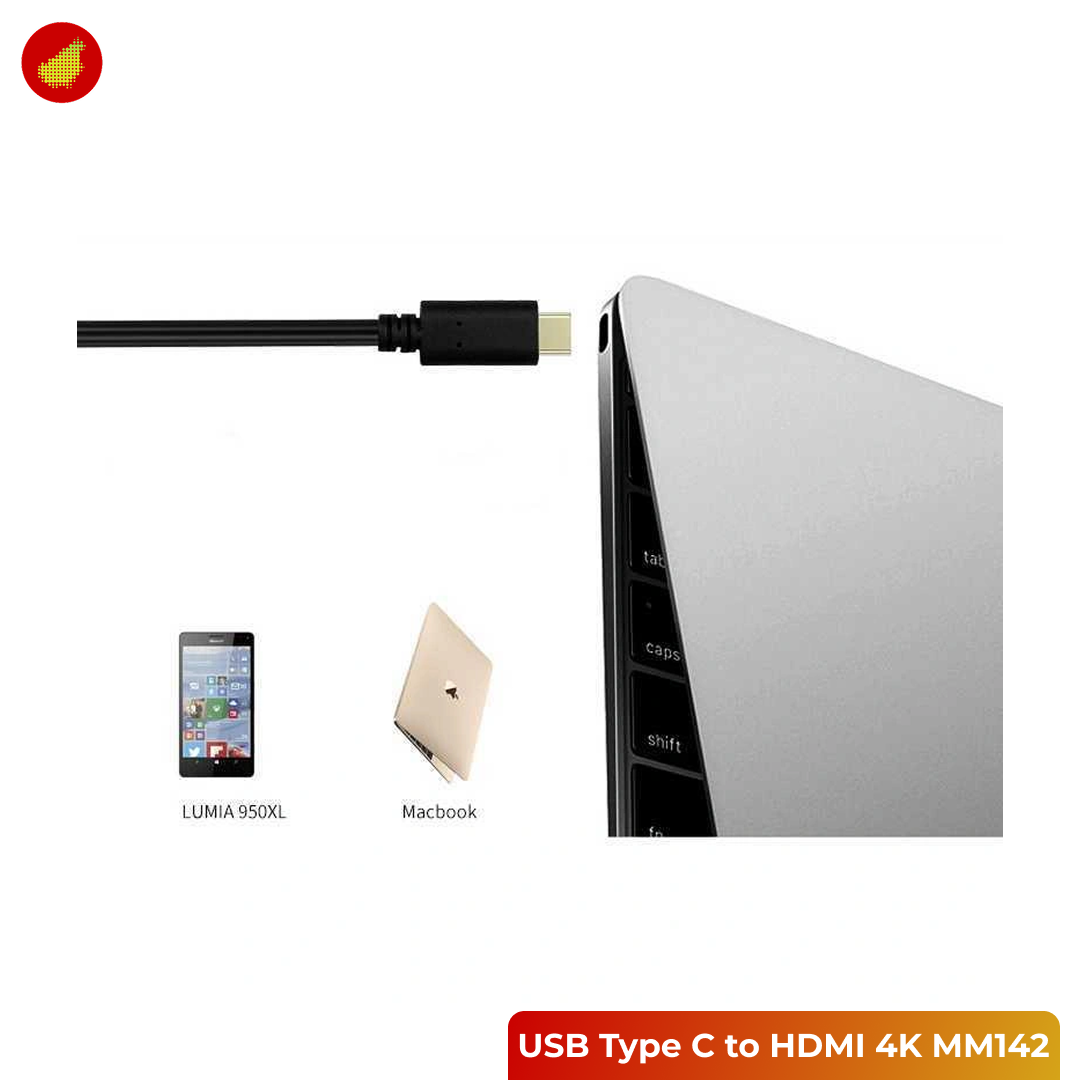 CHAOH USB Type C to HDMI 4K Converter Cable