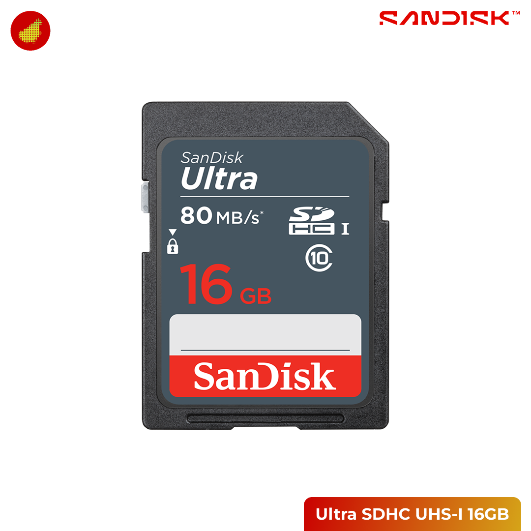 SanDisk Ultra SDXC/SDHC UHS-I 100MB/s - 16 GB | 128 GB | 256 GB