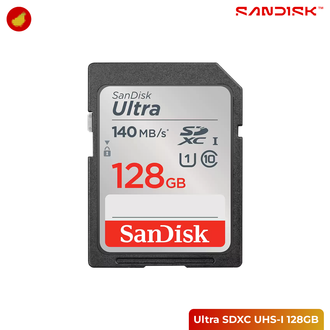 SanDisk Ultra SDXC UHS-I 140MB/s - 64 GB | 128 GB