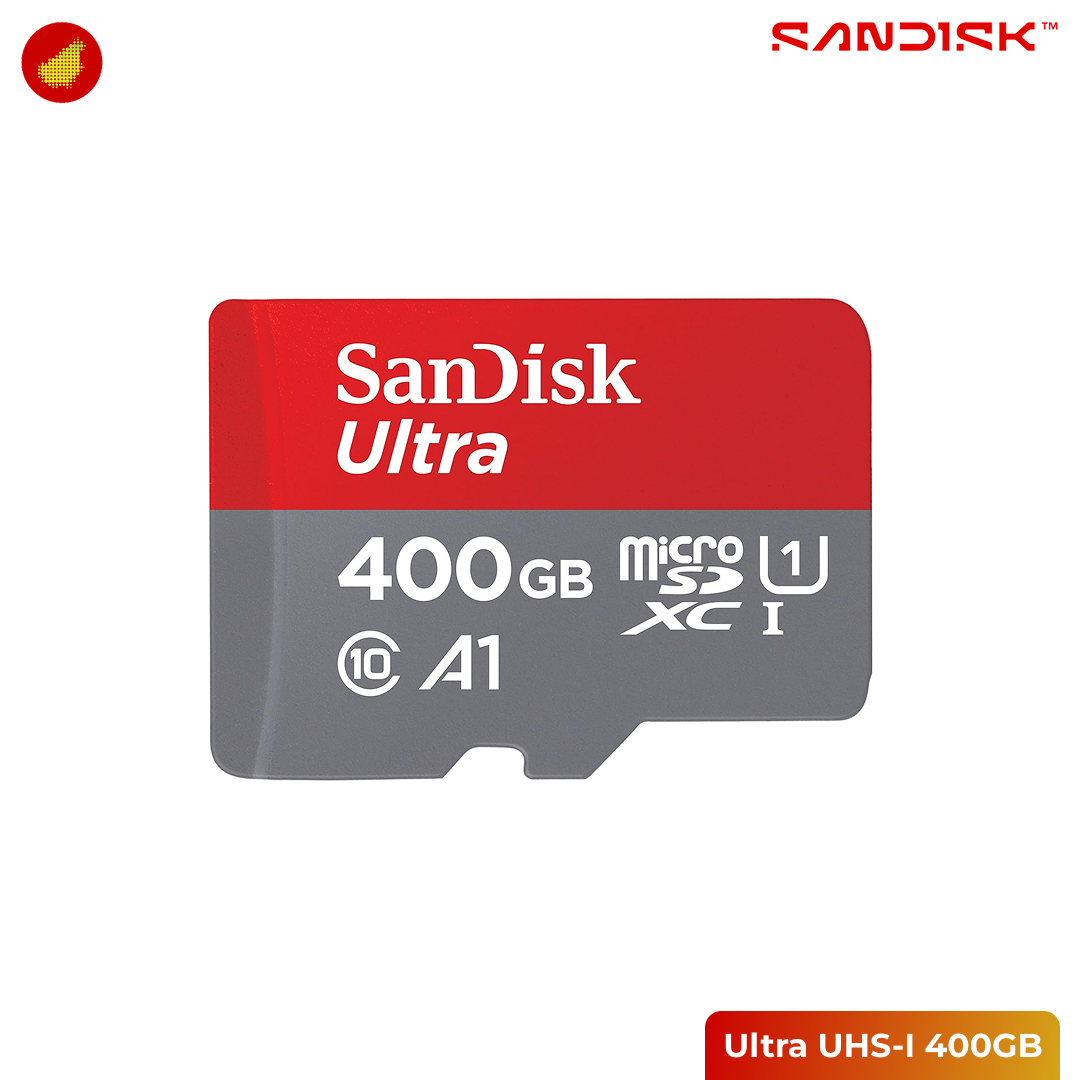 SanDisk Ultra microSDXC UHS-I 120MB/s - 400 GB