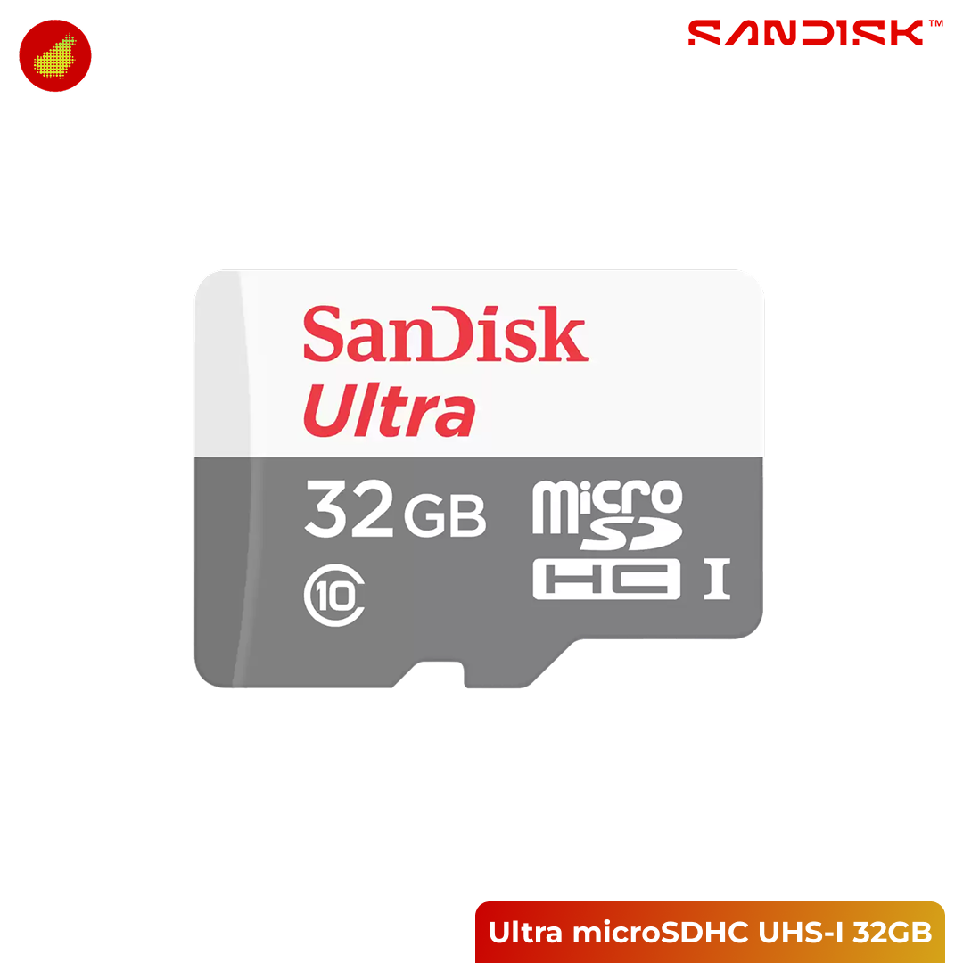 SanDisk Ultra microSDHC/microSDXC UHS-I 100MB/s - 32 GB | 64 GB | 128 GB