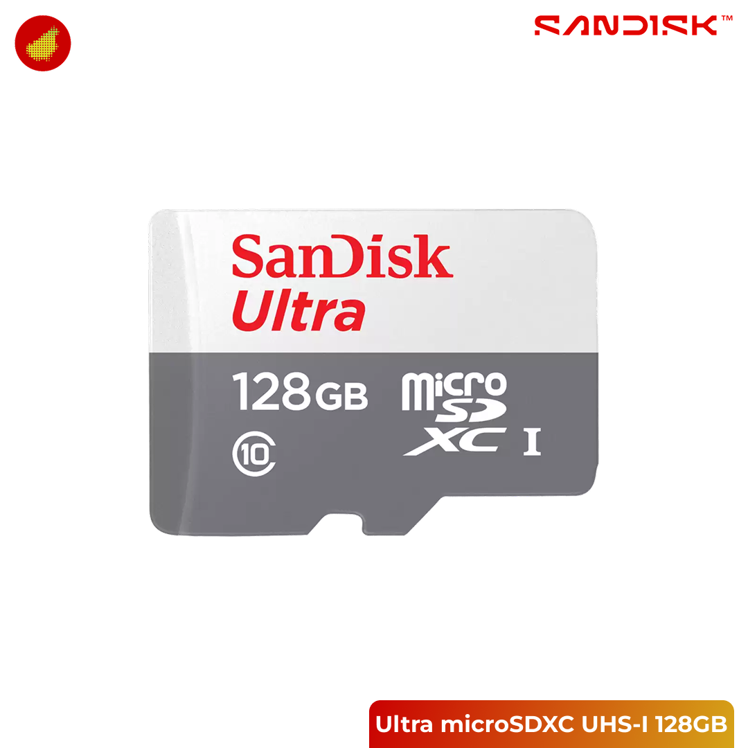 SanDisk Ultra microSDHC/microSDXC UHS-I 100MB/s - 32 GB | 64 GB | 128 GB