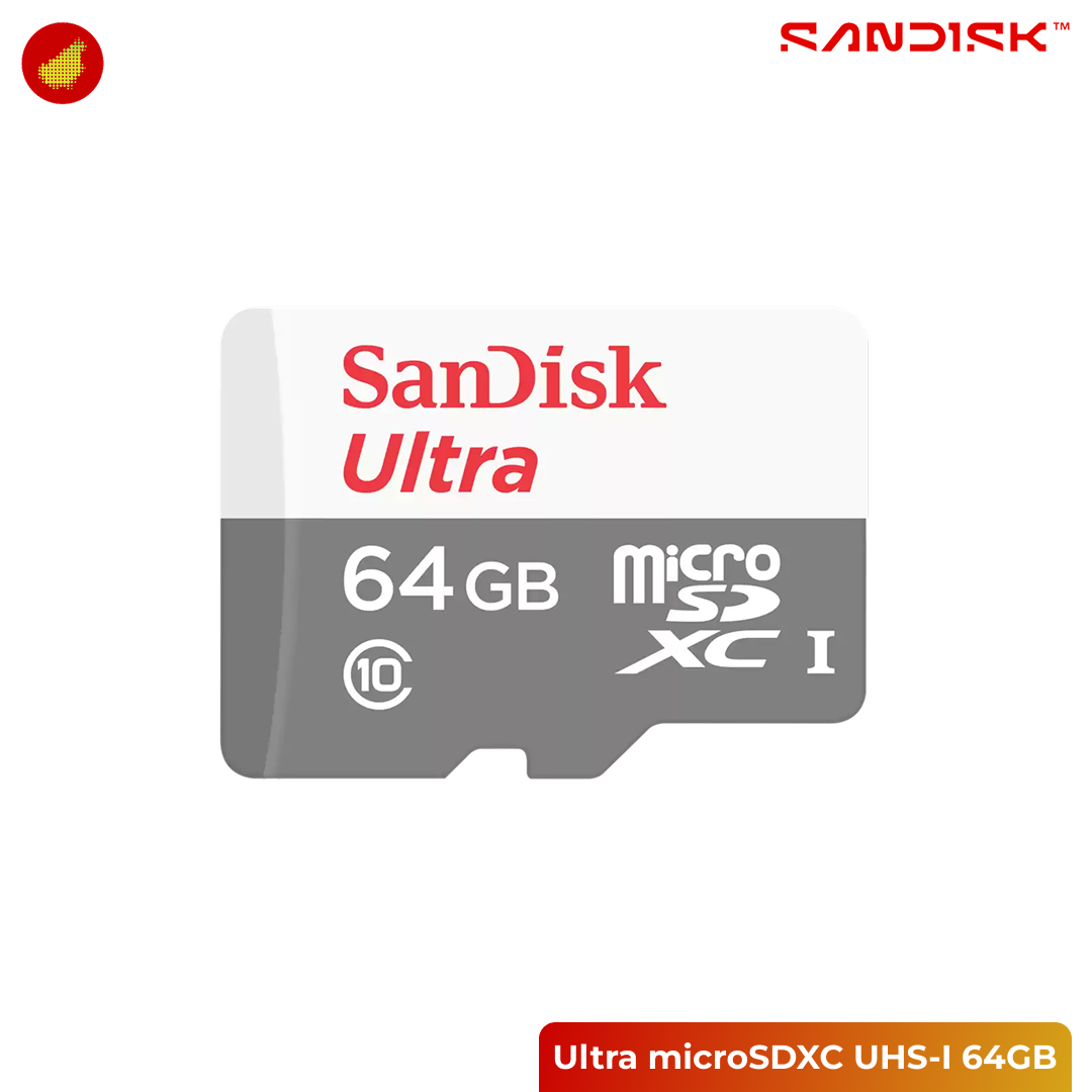 SanDisk Ultra microSDHC/microSDXC UHS-I 100MB/s - 32 GB | 64 GB | 128 GB