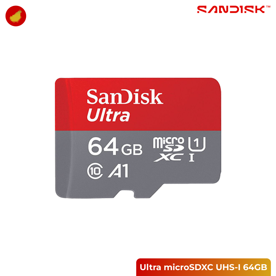 SanDisk Ultra microSDXC UHS-I 140MB/s - 64 GB | 128 GB