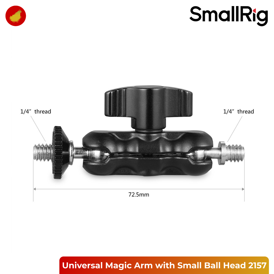 SmallRig Universal Magic Arm with Small Ball Head - 2157