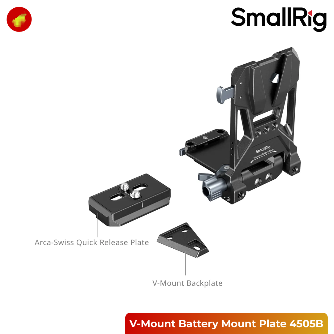 SmallRig V-Mount Battery Mount Plate - 4505B
