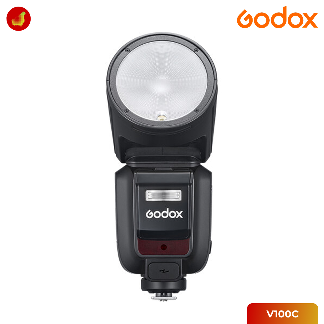 Godox V100 TTL Li-ion Round Head Flash for Canon / Nikon / Sony