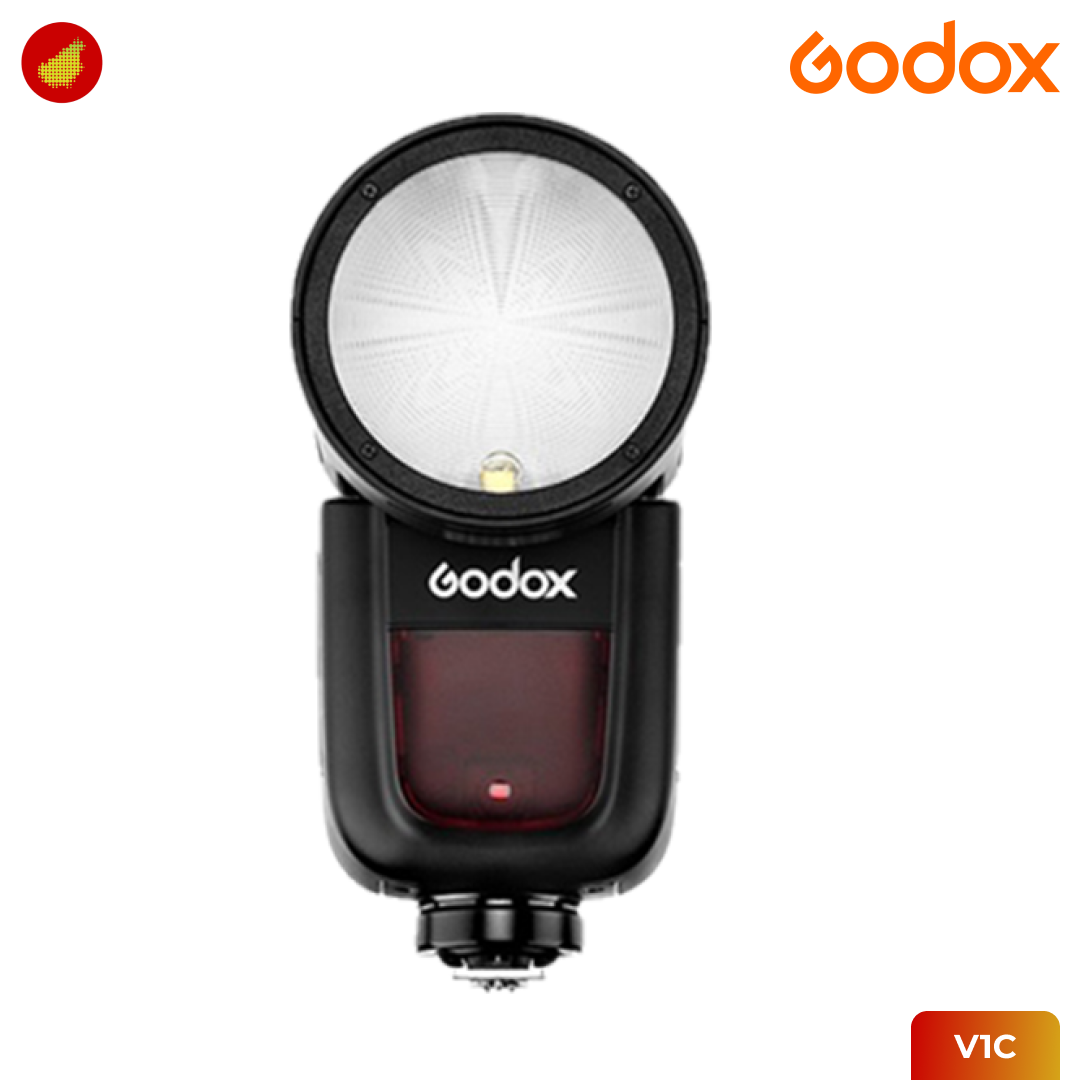 Godox V1 Li-ion Round Head Camera Flash for Canon / Nikon / Sony