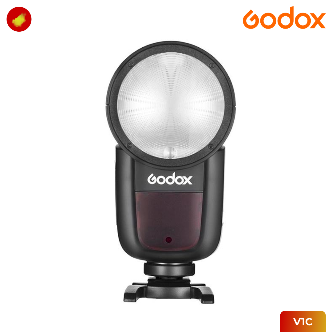 Godox V1 Li-ion Round Head Camera Flash for Canon / Nikon / Sony