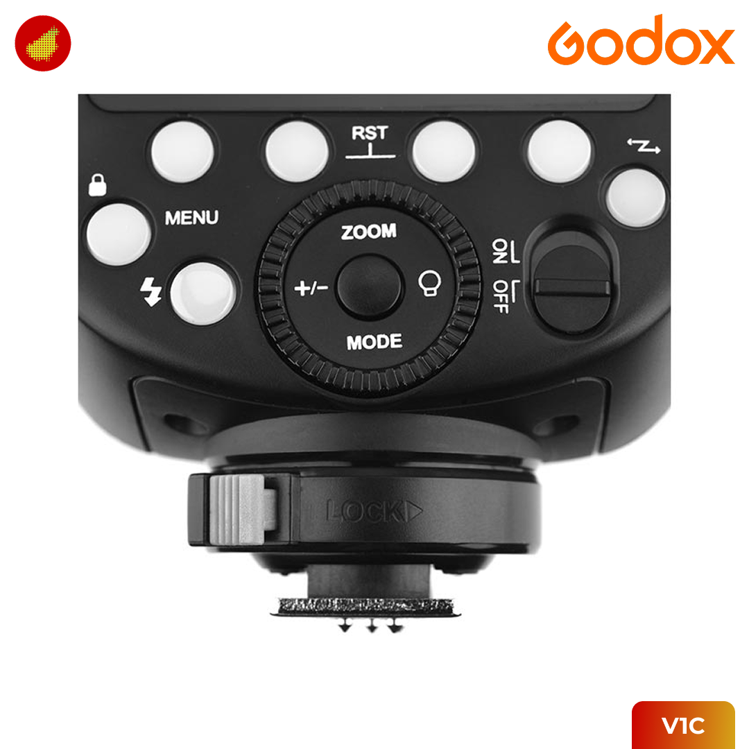 Godox V1 Li-ion Round Head Camera Flash for Canon / Nikon / Sony