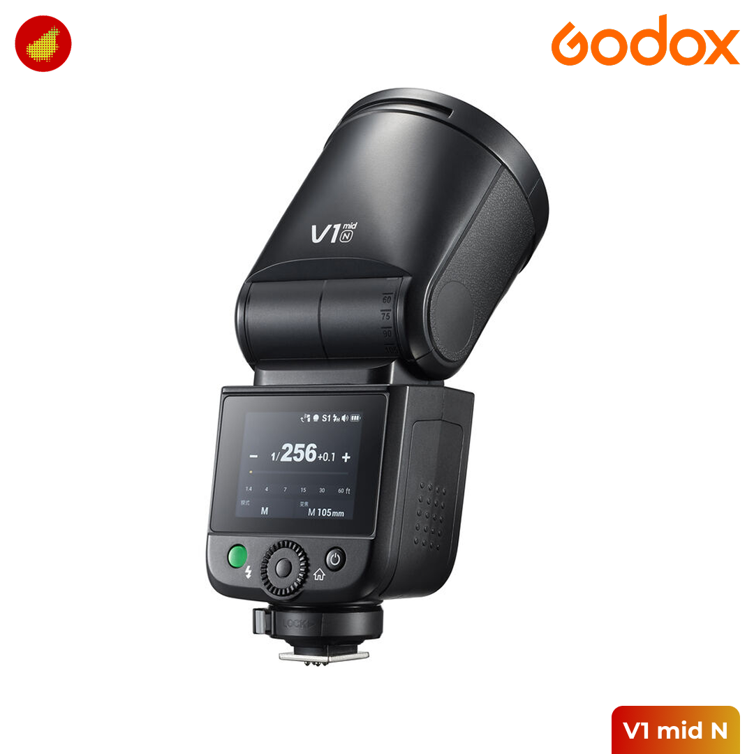Godox V1 mid TTL On-Camera Flash for Sony / Fujifilm / Canon / Nikon