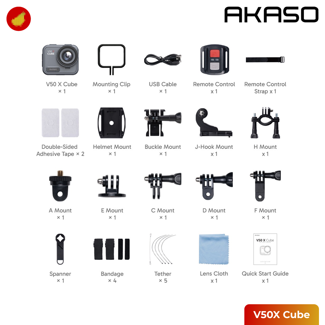 AKASO V50X Cube