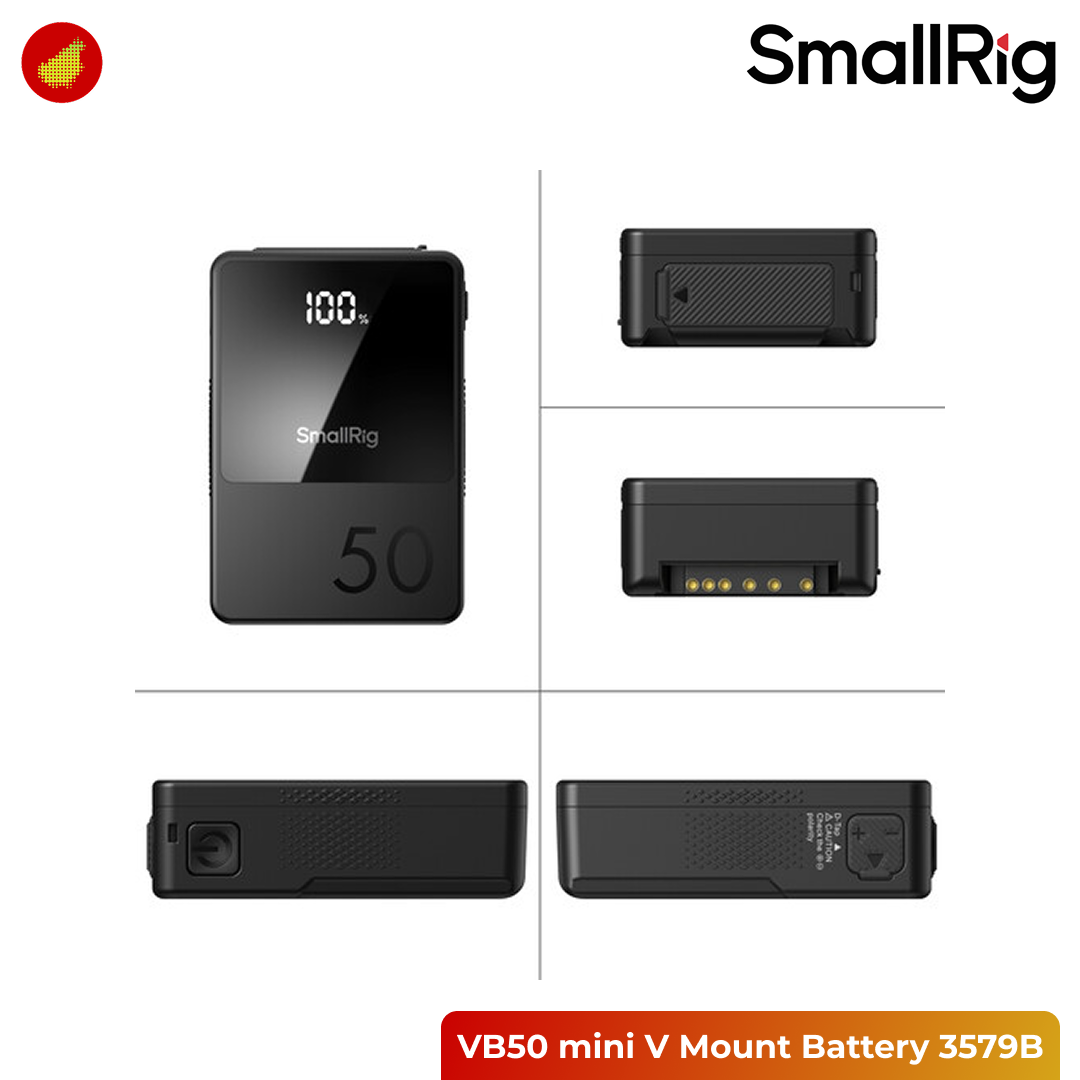 SmallRig VB50 mini V Mount Battery
