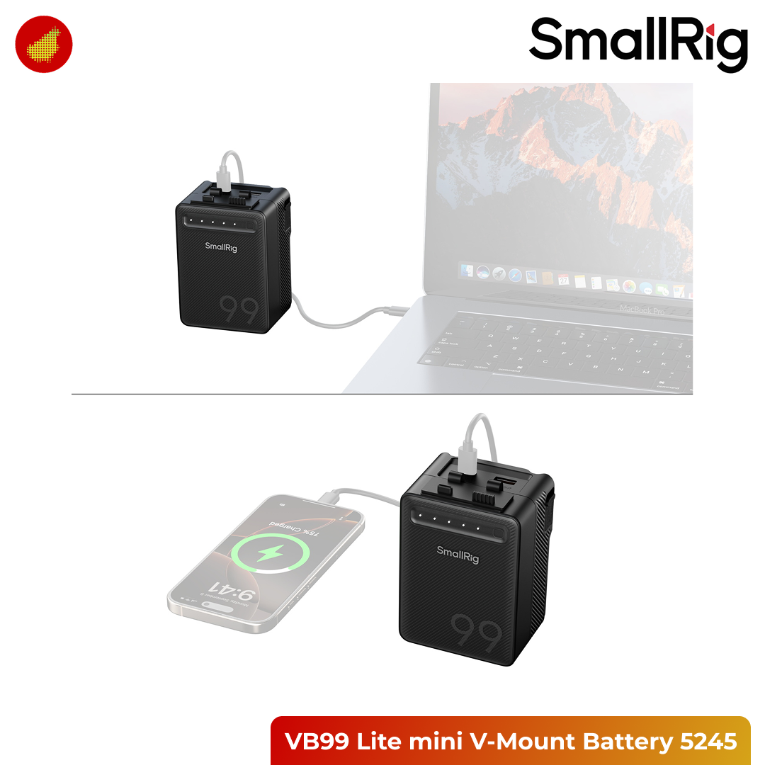 SmallRig VB99 Lite mini V-Mount Battery