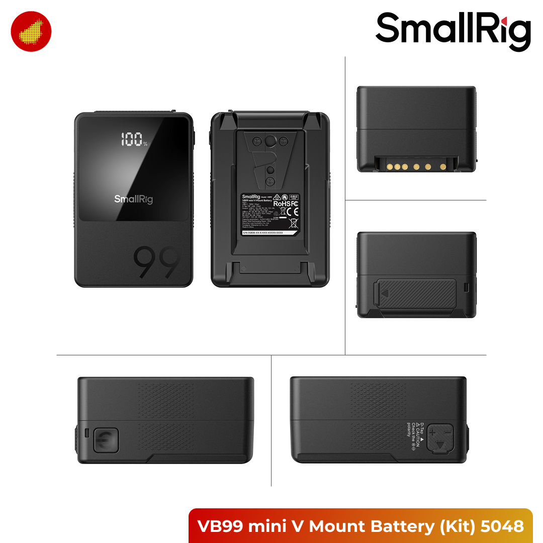 SmallRig VB99 mini V Mount Battery (Kit)
