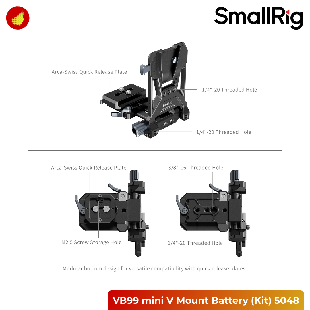 SmallRig VB99 mini V Mount Battery (Kit)