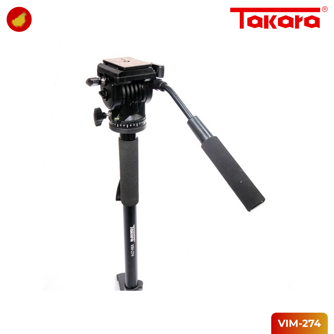 Takara VIM-274 Fluid Head Video Monopod