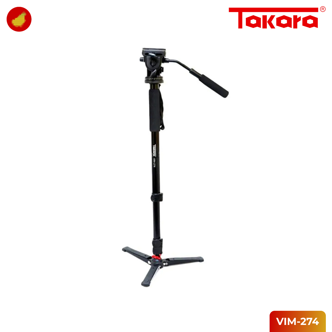 Takara VIM-274 Fluid Head Video Monopod