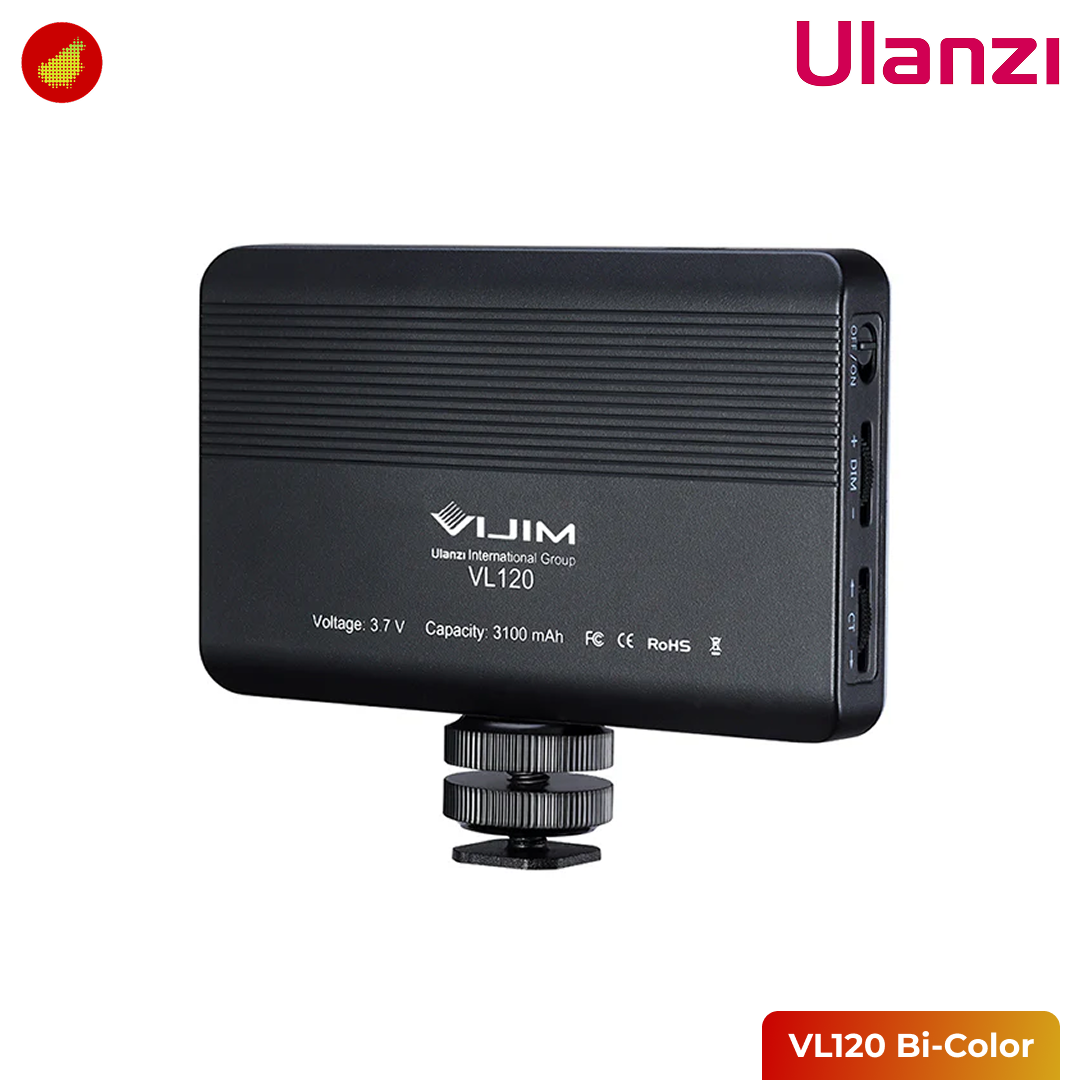 Ulanzi VL120 RGB/Bi-Color LED Video Light