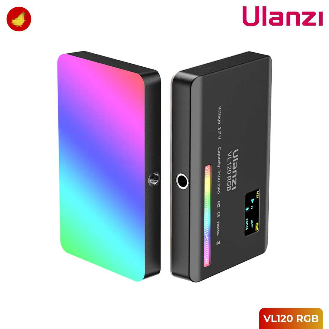 Ulanzi VL120 RGB/Bi-Color LED Video Light