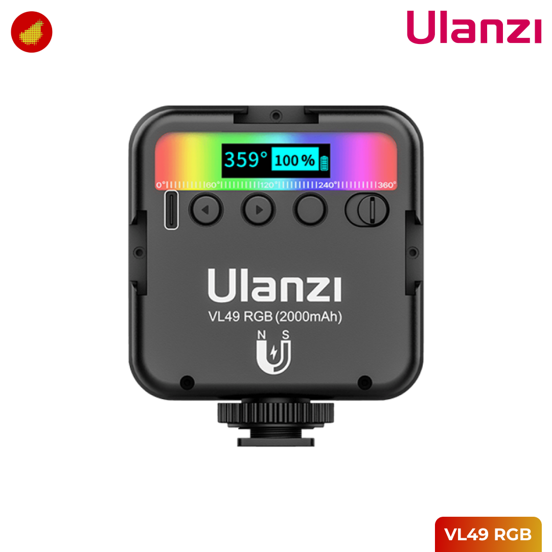 Ulanzi VL49 RGB Mini LED Video Light