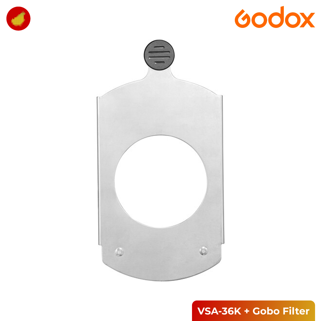 Godox VSA-36K with Gobo Filter