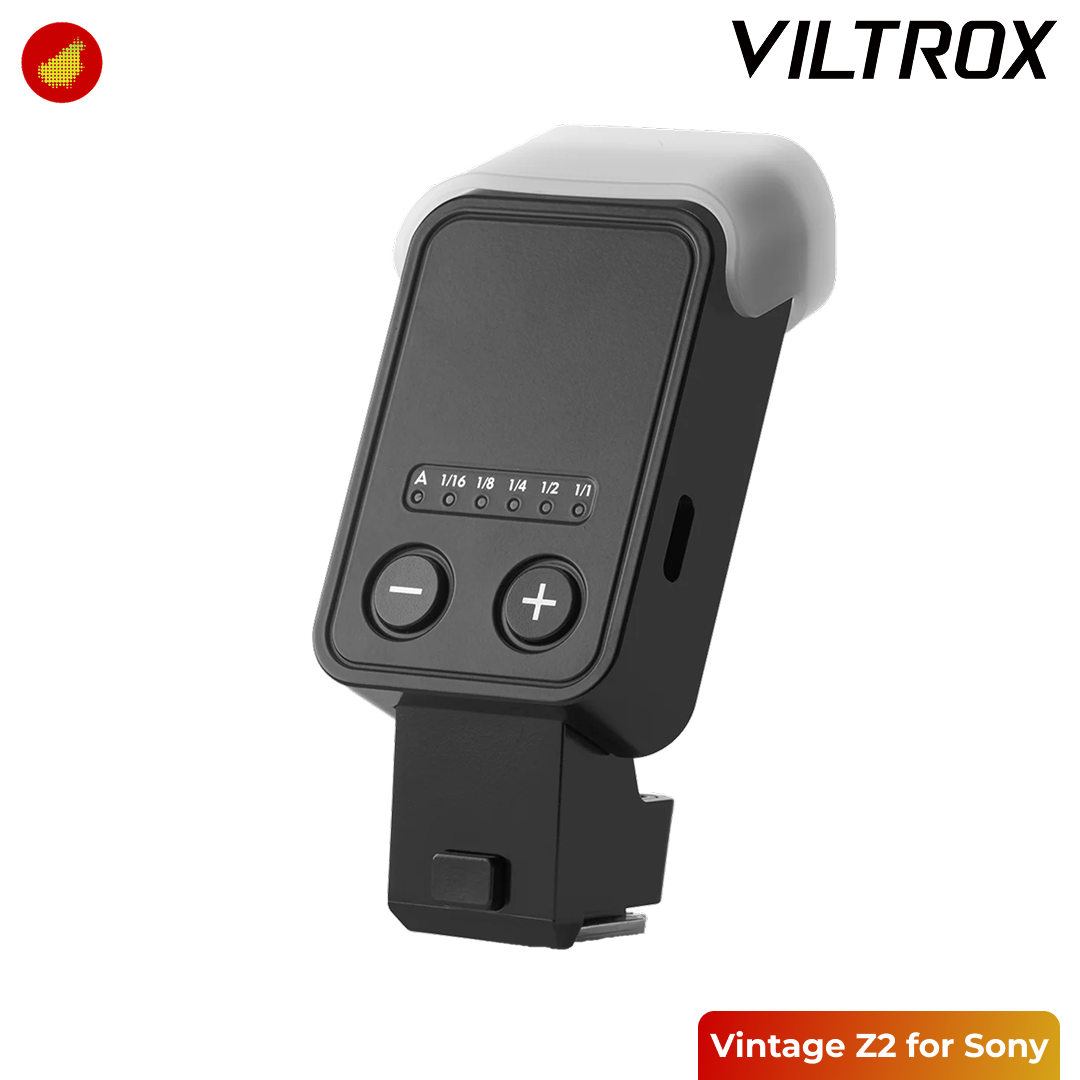 Viltrox Vintage Z2 Mini TTL On-Camera Flash for Sony / Canon / Fujifilm