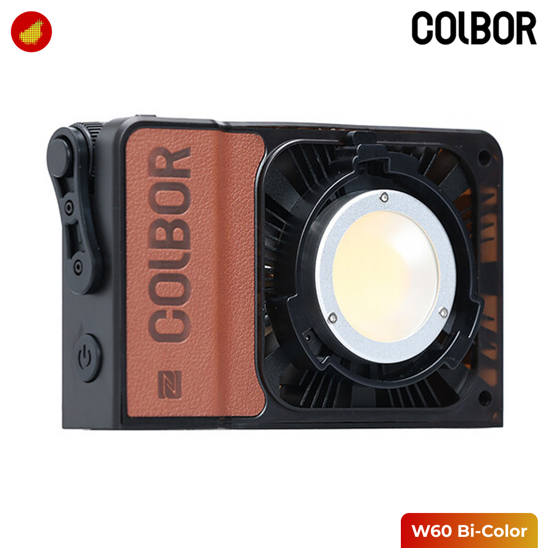 COLBOR W60 Portable Bi-Color / RGB LED Video Light