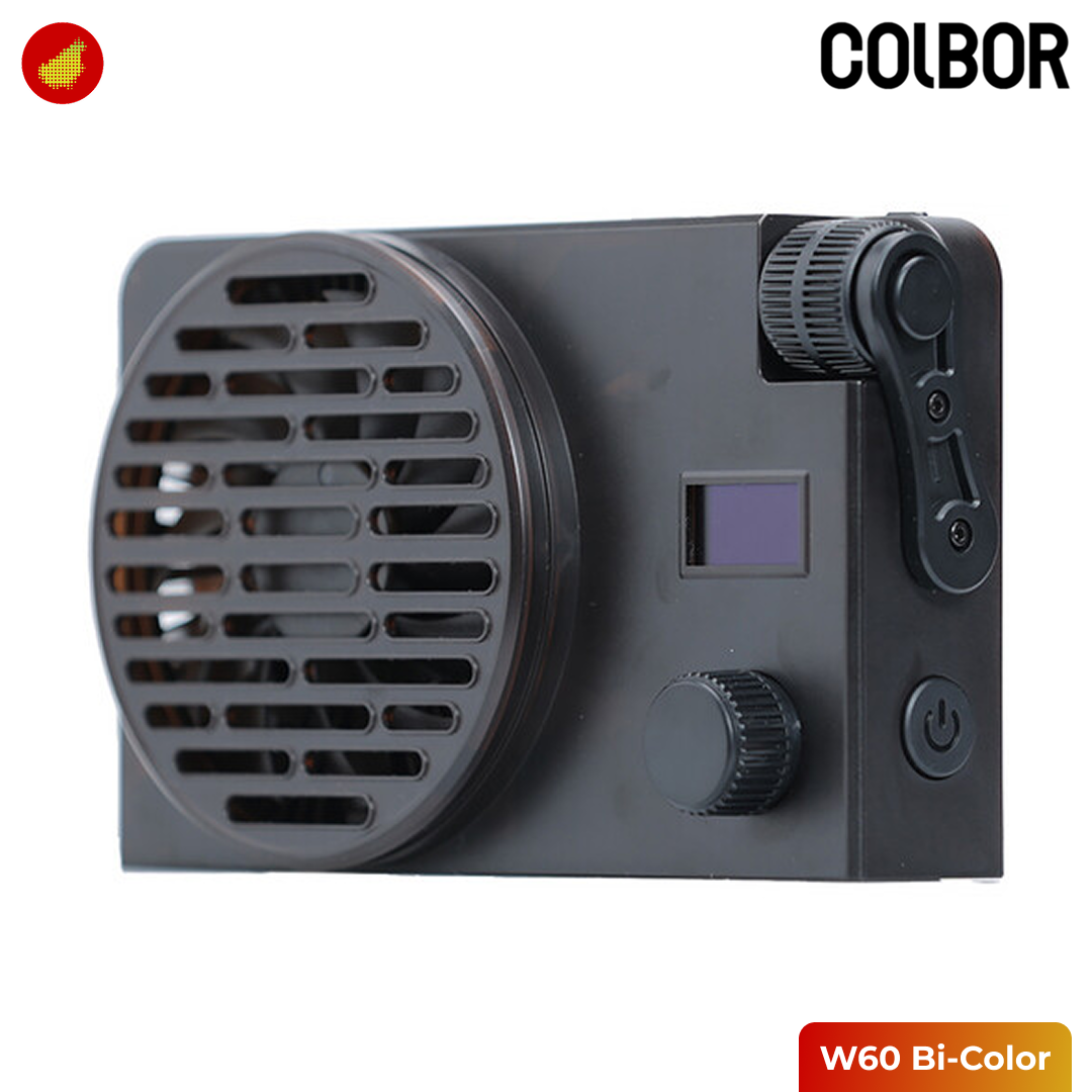 COLBOR W60 Portable Bi-Color / RGB LED Video Light