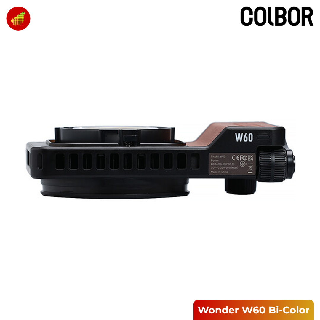 COLBOR Wonder W60 Series Kit Portable Bi-Color \  RGB LED Video Light