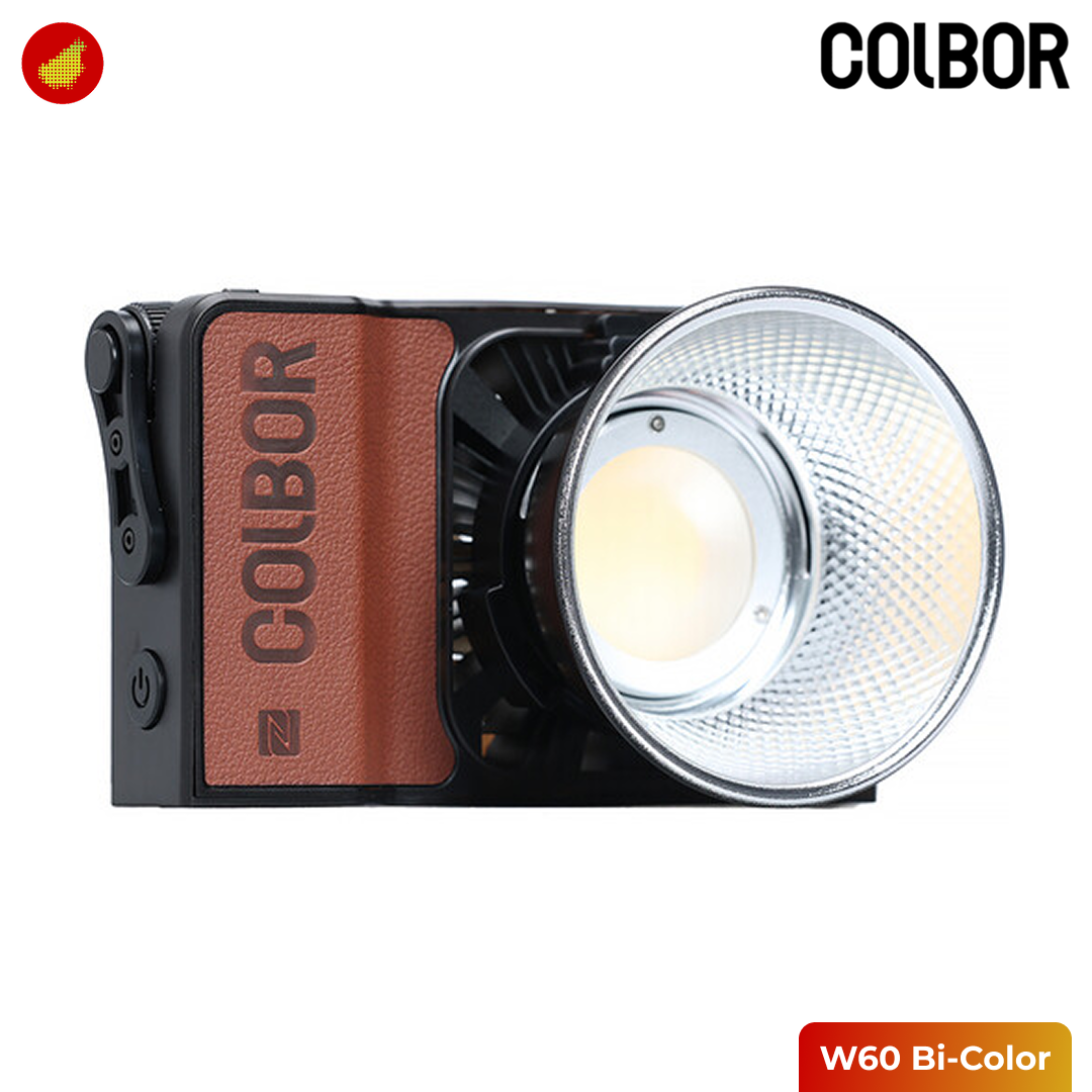 COLBOR W60 Portable Bi-Color / RGB LED Video Light